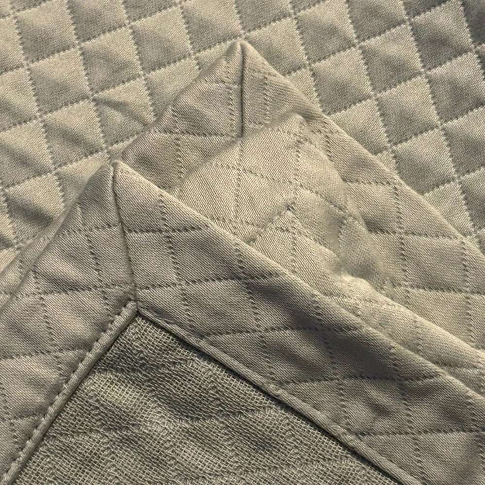 Restoration Hardware Blue Diamond Quilted Coverlet